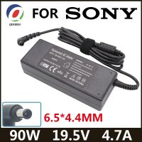 4.7A 19.5V 90W 6.5*4.4อะแด็ปเตอร์แล็ปท็อปไฟ AC ที่ชาร์จเอ็มเอ็มสำหรับ Sony Vaio PCG-61511L VGP-AC19V20 VGP-AC19V29 VGP-AC19V31ที่ VGP-AC19V32 33อะแดปเตอร์สายไฟพลังงาน