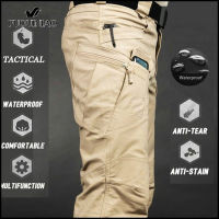 2022 Mens Tactical Cargo กางเกงหลายกระเป๋าทหารชายกางเกง Joggers กลางแจ้งกางเกง Plus ขนาด Tacitcal กางเกงผู้ชาย M-6XL