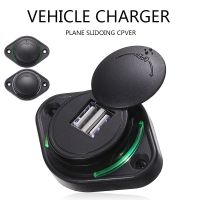 【Aishang electronic】「Aishang electronic」12V 24V MotorcycleCharger เข้ากันได้ ForCell PhoneUSB ChargerOutlet พร้อมโคมไฟ