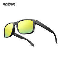 KDEAM Rectangle Polarized Sunglasses Men&amp;Women Legend Design oculos de sol Hard Case included