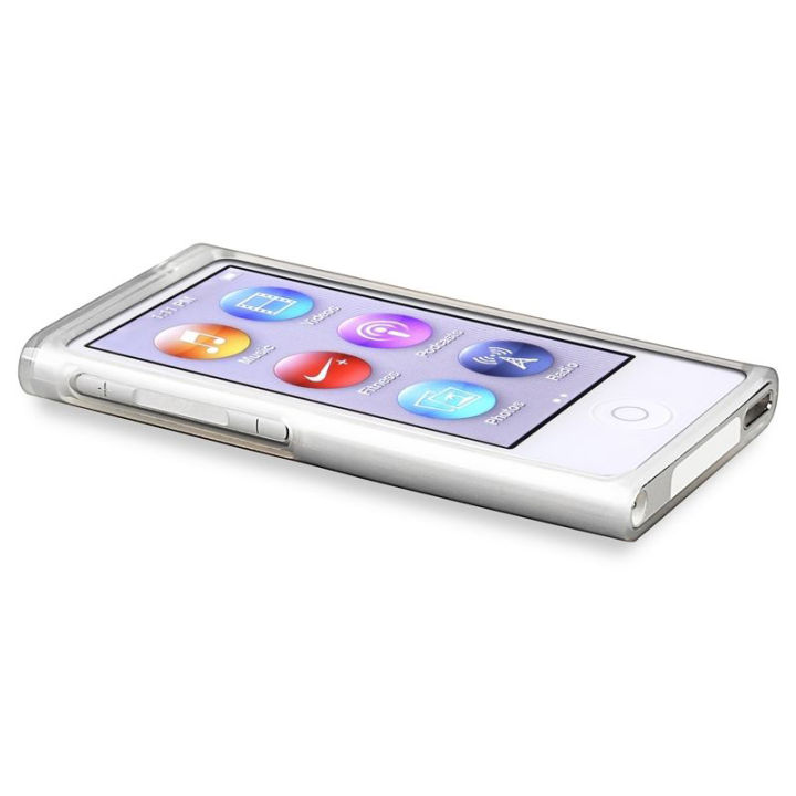 tpu-rubber-skin-case-compatible-with-apple-ipod-nano-7th-generation-frost-clear-white