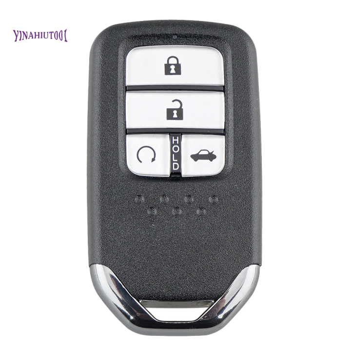 กุญแจรีโมทสมาร์ท-4-ปุ่ม-433-mhz-id-47-chip-fit-สําหรับ-honda-civic-2014-2017