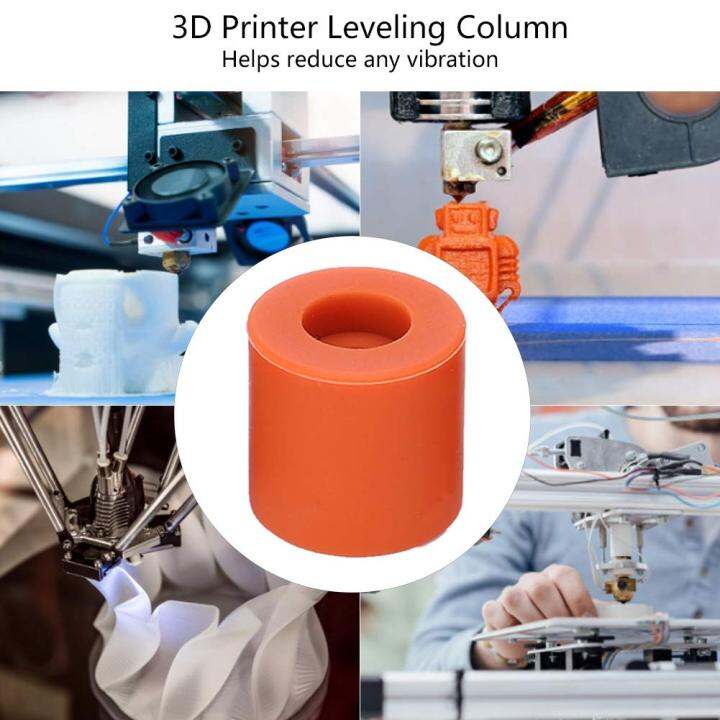 12pcs-heatbed-silicone-leveling-column-3d-printer-hot-bed-mounts-column-stable-tool-spring-16mm-silicone-buffer-power-points-switches-savers