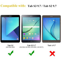 (ร้อน)(2แพ็ค) กระจกนิรภัยสำหรับ Samsung Galaxy Tab S2 9.7 2015 SM-T810 SM-T815ป้องกันหน้าจอฟิล์มแท็บเล็ต