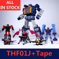 G1แปลง THF-01J THF Soundwave Thf เทป THF01J หนึ่งเทปชิ้นเอกของ Walkman MP13หุ่นยนต์ตุ๊กตาขยับแขนขาได้