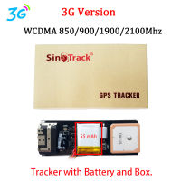 3G WCDMA Mini Tracker Waterproof Builtin Battery GPS ST-901 for Car vehicle gps device 4 PIN Cable with Relay for Remote Control