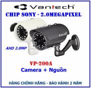 HCMCamera AHD 2MP Vantech VP-200A + Nguồn 12V2A