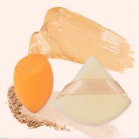 5pcs Makeup Sponge Wet And Dry High Elasticity Soft Strong Adsorption Non-latex Powder Foundation Makeup Puff Daily Makeup