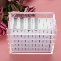 Eyelash Storage Box กล่องพลาสติกสําหรับเก็บกาวติดขนตาปลอม 5 ชั้น