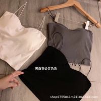 【CC】 Womens Cotton Tube Color Top Fashion Up Female