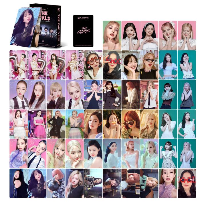 Blackpink BPTG The Girls OST PhotoCards Lisa Jennie Jisoo Rose Lomo ...