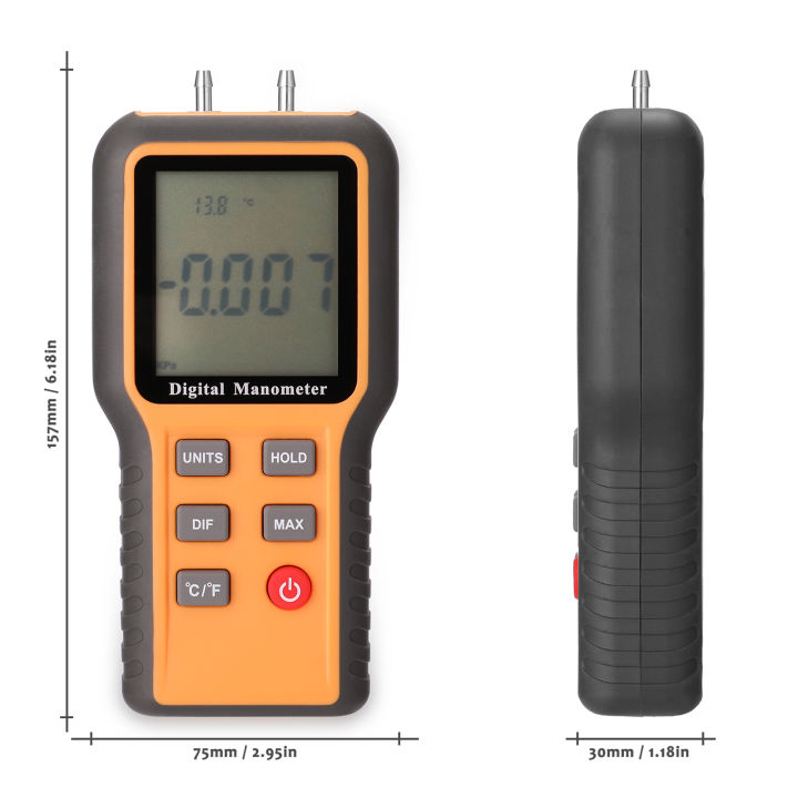 ร้อน-ซีโอดี-kkmoon-จอแสดงผล-lcd-เครื่องวัดความดันดิจิทัล-c-f-ปรับแรงดันได้12ระดับปรับได้อุณหภูมิในร่มท่อเครื่องมือวัดอุปกรณ์วัดความดัน