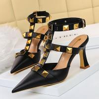 ♘◄ Gladiator Women 39;s Summer Luxury Rivet High Heels - 2023 Women 8cm High Heels - Aliexpress