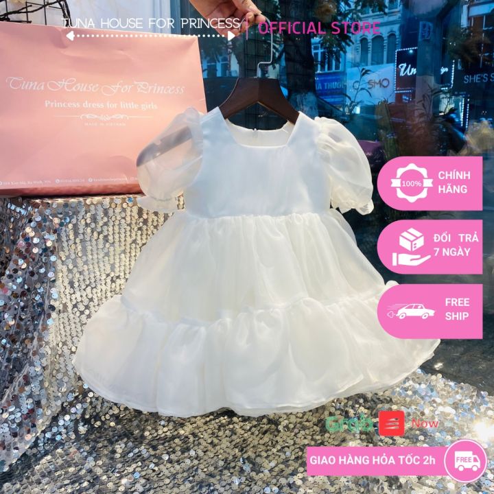 Sẵn size 6-40kg] Váy đầm xoè công chúa thiết kế cho bé gái Fall ...