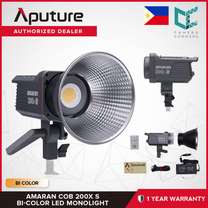 Aputure Amaran COB 200x S Bi Color LED Monolight 2700-6500K CCT CRI 95 ...