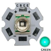 【✠】 Shop n sale 1ชิ้น CREE XRE Q5 LED XLamp XR-E เย็นสีขาวอบอุ่นสีขาวสีแดงสีเขียวสีฟ้าสีเหลือง3วัตต์พลังงานสูง LED แสง E Mitter บน16มิลลิเมตร20มิลลิเมตร