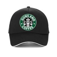 I Love Guns And coffee Baseball Caps print Cartoon men Women Funny Gun cap Unisex hip hop Snapback hat adjustable bone