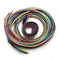 【cw】 55M/Kit Shrink Tubing sizes Colourful Tube Sleeving Wire Cable 6 Colors Shrinkable Insulation 【hot】