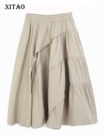 XITAO Skirt Casual Fashion Women Loose Skirts