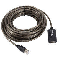 5101520M USB 2.0 Extension Cable ชายหญิง Active Repeater การ์ดเครือข่ายไร้สายสายต่อ USB Adapter