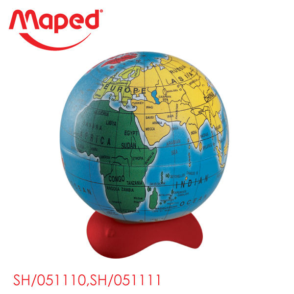 Maped (มาเพ็ด)กบเหลารูปโลก รหัส SH/051110,SH/051111