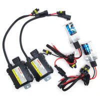 35วัตต์55วัตต์ HID หลอดไฟซีนอนรถไฟหน้า H1 H3 H7 H11 9005 HB3 9006ไฟหน้าอัตโนมัติชุดที่มีบางบล็อกบัลลาสต์12โวลต์ DC