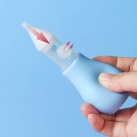 【cw】 Newborn Nasal Aspirator Squeeze Cleaning Use Baby Booger Sucker 1