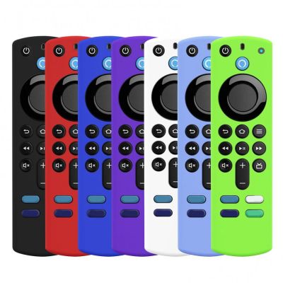 ❈ Newest Soft Silicone Case For Aliexpress Fire TV Stick 3rd Generation Remote Control Silicone Protective Cover Shockproof Cover