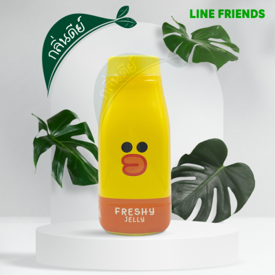 LINE FRIENDS เจลน้ำหอมปรับอากาศ กลิ่น FRESHY JELLY --- สินค้าลิขสิทธิ์แท้ FreshTime x LINE FRIENDS