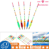 5PCS Fishing Floats Balsa Wood Fishing Float Bobber Bite Indicator Angling Equipment With strong Float Tail Multiple Color