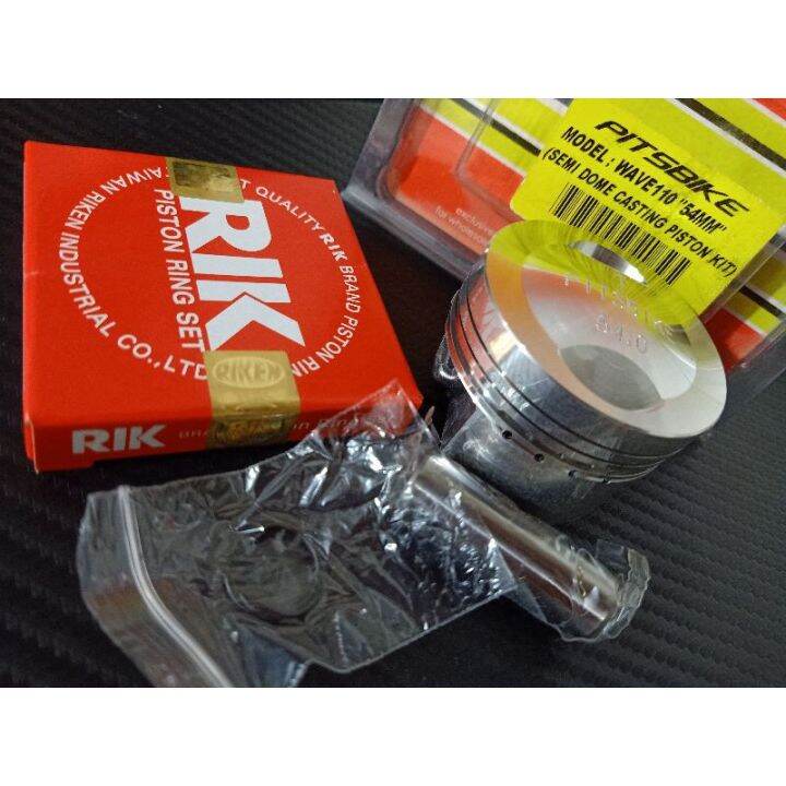 52.4 53 54 56 57 PITSBIKE DOME PISTON KIT XRM WAVE RS Xrm125 Wave125 Rs125 wave100 xrm110