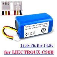 100 New High Capacity 14.4v 12800mAh Battery for LIECTROUX C30B Robot Vacuum Cleaner 1pc/pack [ Hot sell ] bs6op2