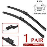 Car Wiper Blade Window Windscreen Windshield Wipers Blades Push Button Auto Accessories For Skoda Fabia Hatch 21"+21" 2007-2014