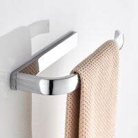 Chrome Plating Bright Silver Simple Brass Towel Ring Towel Bar Bathroom Bathroom Hardware Pendant