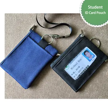1 Piece Black Retractable Lanyard ID Card Holder With Zipper Pocket ID Card  Holder, Designer Lanyard ID Card Holder, Suitable For Office, School,  Credit Card, ID Card Holder Supplies