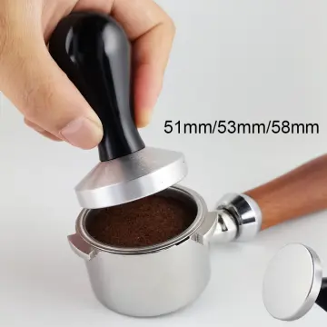 49mm/51mm/53mm/58mm Stainless Steel Handmade Coffee Press Powder Hammer  Espresso Maker Cafe Barista Tools Machine Accessories - AliExpress