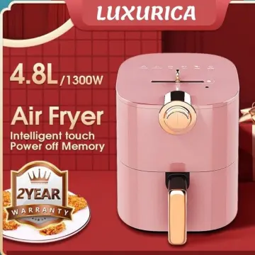 4.3l Pink Home Air Fryer