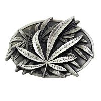 Western Cowboys Leaf Belt Buckle for Men Top Quanlity Plating Metal Hebilla Cinturon Hombre Dropshipping