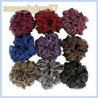 CONGYIYIMO07 กำมะหยี่สีทอง ขนาดใหญ่ scrunchies ชุดคลุมศีรษะ ศิลปะผ้าศิลปะ เชือกมัดผมหางม้าแวววาว ง่ายๆ อีลาสติก แถบยางยืดหยุ่น ผมเส้นผม