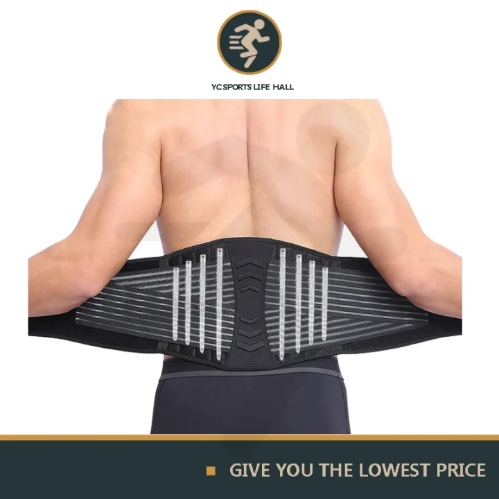 Fitness spring belt Lumbar Support Waist Back Strap Compression Springs Supporting  Work waist support Lifting heavy objects Lumbar support Alleviating pain in the lumbar vertebraeFor Men Women Bodybu