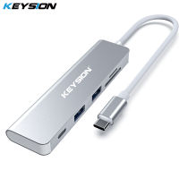 Keysion USB C HUB Type-C เพื่อหลาย USB 3.0 Type C PD อะแดปเตอร์ D ock สำหรับ MacBook Pro Huawei Mate 30 USB-C 3.1 S plitter เครื่องอ่านบัตร