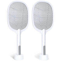 Bug Zapper,Indoor &amp; Outdoor Electric Fly Swatter, Rechargeable Mosquito Killer Racket for Home, Bedroom, Kitchen 2 Packs