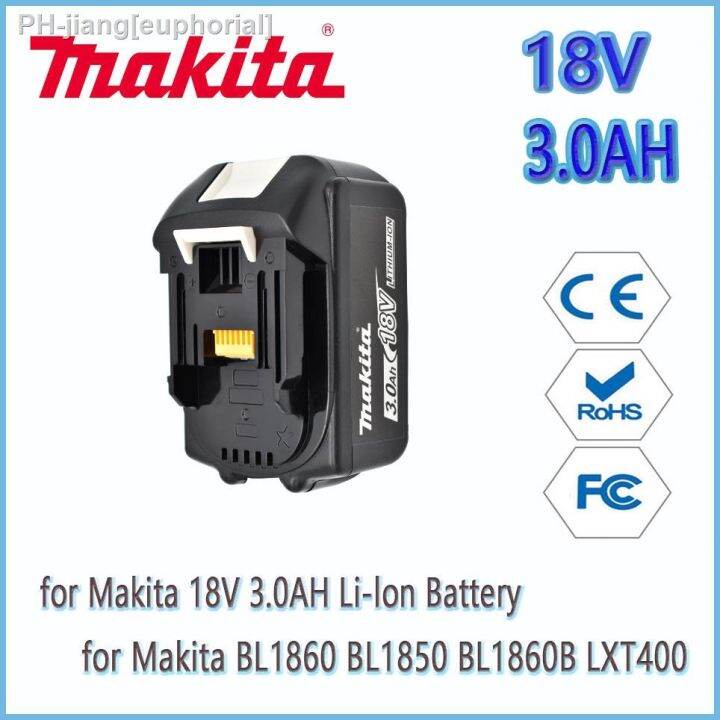 Makita 100 Original 18V 3.0AH 4.0AH 6.0AH Rechargeable Power Tools ...