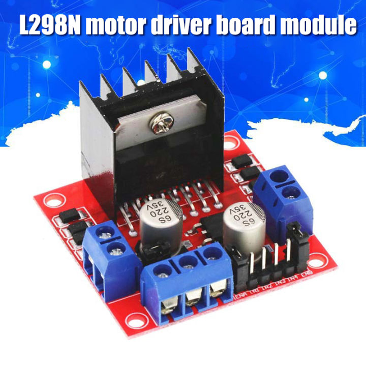 L298 N Papan Pengontrol Driver Motor Modul L298 UNTUK Arduino Dual H ...