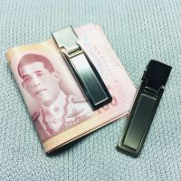 Money Clip ที่หนีบแบงค์ / คลิปหนีบธนบัตร อย่างดีแบบบานพับยาว