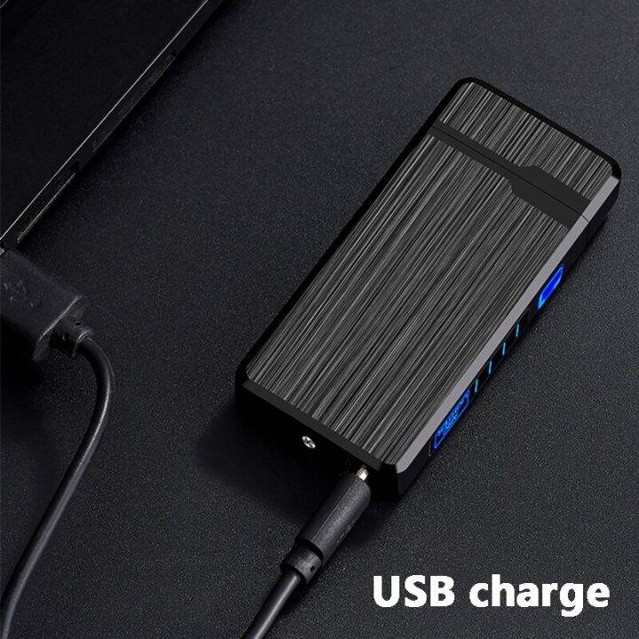 zzooi-dual-arc-usb-charging-electronic-windproof-led-lighter-personality-men-gift