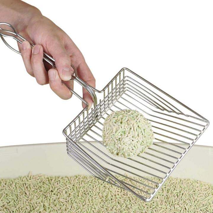 BENGPEN Cleaner Large Metal Pooper Shit Scooper Urine Sifter Cat Litter