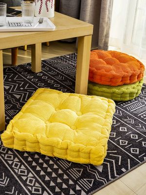 Thickening Sitting Pillow Cushion Tatami Seat Pad For Office Chair Car Soft Sit Mat Floor Cushions Home Decor Universal 40x40cm