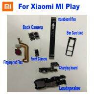 Asli Pengeras Suara Depan Belakang Back Kamera Pengisian Papan Mainboard Flex Kabel untuk Xiaomi MI Bermain Sidik Jari Slot Kartu SIM