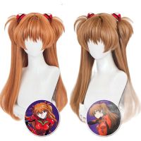 Peluca De Anime EVA อาซึกะแลงเรย์ Soryu, Peluca Larga Naranja Resistente Al Calor, Disfraz De Pelo Sintético Para Mujer